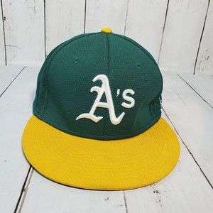 OC Sports Oakland A's Men’s Women’s Adjustable Hook And Loop Baseball Cap Hat